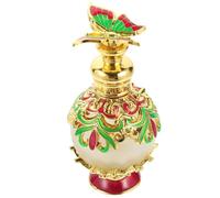 STAHAD Botella de Perfume Rellenable de Vidrio 15 Ml, Subbotella para Aceites Esenciales, Color Aleatorio, Adecuado para Viajes y Decoración del Hogar