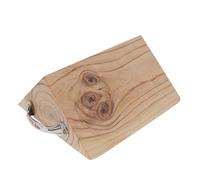 STAHAD Calzo para Ruedas de Remolque de Viaje de Madera Dura, Bloque Inmovilizador Antideslizante Tamaño 20x16x9 Cm para Camiones Pequeños y Grandes, Accesorios para Vehículos