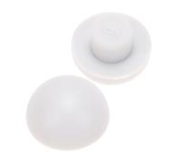 STAHAD Kit de Parachoques para Asiento de Inodoro 2 Unidades de Plástico Gris Elevador y Junta Antideslizante para Uso en Baños