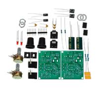 STAHAD Kit de Placas Amplificadoras Lm386 para Práctica de Soldadura, Módulo Amplificador de Potencia 3-12v, Placa de Circuito Amplificadora de Audio Estéreo Compacta, 2 Unidades