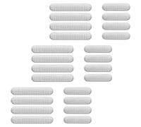 STAHAD Mallas Antipolvo para Altavoces Compatibles con Serie 12/13, Metal Plateado, Juego de 8 Unidades (4 Largas 4 Cortas) Estuche, Accesorios para Mantenimiento de Móviles