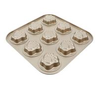 STAHAD Molde para Galletas DIY de 9 Cavidades Forma de Pata de Gato, Plástico Reutilizable, Tamaño Mediano, Adecuado para Hornear Postres y Decorar en Cocina Doméstica y Profesional