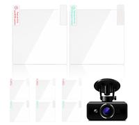 STAHAD Pegatina Adhesiva Estática Transparente para Coche Etc, Resistente a Alta Temperatura, Tamaño 8x8 Cm, Paquete 10 Unidades, Accesorio para Interior de Vehículo, Compatible Sistemas