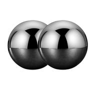 STAHAD Piedras de Hielo para Vino y Whisky de Acero Inoxidable 304, Esferas Reutilizables de 55 Mm (2 Unidades), Enfriador Rápido para Bebidas, Accesorio Adecuado para Bar y Cócteles