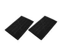 STAHAD Protector de Alfombrillas de Goma para Pedales de Coche, 2 Piezas, Parches Antideslizantes para Uso en Interiores de Vehículos y Espacios de Trabajo