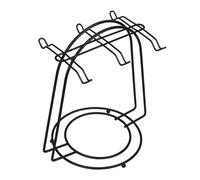 STAHAD Soporte Metálico para Tazas y Platos Soporte Estable para Tazas con Base Redonda Diseño Minimalista y Resistente de Hierro para Exhibición Cocina