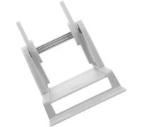 STAHAD Soporte para Etiquetas Manual de Plástico para Rollos Externos, Portaetiquetas Apilable Compatible Impresoras Térmicas, Accesorio Práctico para Oficina y Logística Color Aleatorio