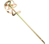 STAHAD Varilla Mezcladora para Taladro Eléctrico de Acero 45, Accesorio Espiral para Mezclar Pintura, Resina y Mortero, Herramienta Portátil para Construcción y Estilo Aleatorio