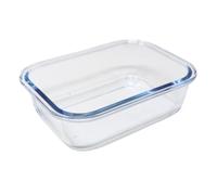 stahl-design-tebart Tarro de cristal Elite, 630 ml, vidrio de borosilicato con tapa hermética, sin BPA, apilable, apto para lavavajillas, congelador y horno, recipiente hermético para cocina & Meal