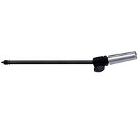 Stahlhammer Cellostachel Fibra de carbono, púas cortas, 23 cm hasta 37 cm, varilla de 11 mm de diámetro