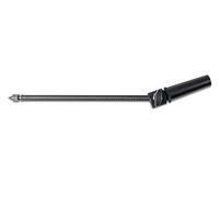 Stahlhammer Cellostachel Fibra de carbono, púas medianas de 27 cm a 47 cm, varilla de 11 mm de diámetro