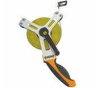 Stahlmaßband 50m Cinta Métrica Medir Herramienta Cheque Medida Bricolaje Acero