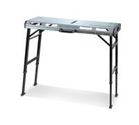 STAHLWERK AWT-930 ST - Mesa de trabajo portátil (1068 x 532 mm, altura regulable, plegable, mesa de montaje, con rango de elevación de 705-930 mm, capacidad de carga de 450 kg y placa perforada D20)