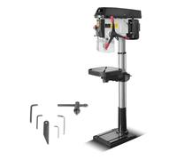 STAHLWERK BD-1500 ST taladro de columna; Potente taladro de columna de 1500 vatios para bricolaje y construcción metálica, Diámetro de perforación Ø 20 mm, 150-2.450 rpm, Robusta mesa de