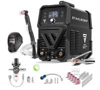 STAHLWERK Cortadora de plasma CUT 60 Pilot IGBT - totalmente equipada - 60 A, hasta 24mm de corte, para chapa pintada y óxido superficial, con encendido piloto y protección contra sobrecalentamiento