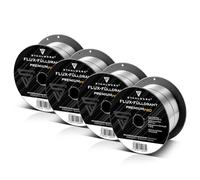 STAHLWERK FLUX E71T-GS 0,9 mm, 0,45 kg, bobina de alambre D100, bobina de alambre para mandril de 16 mm, alambre de soldadura premium, metal de aportación, alambre de soldadura universal, alambre