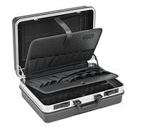 Stahlwille 13301 Maletín de herramientas, vacío con varios compartimentos y solapas l para orden con sistema l ideal para el uso móvil