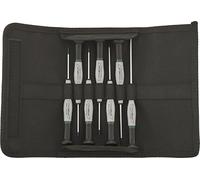 STAHLWILLE 4754/7 | Juego de destornilladores electrónicos Torx® 7 piezas (T4; T5; T6; T7; T8; T9; T10) | para tornillos más pequeños | Fabricado en Alemania