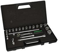 Stahlwille, Juego de llaves de vaso hexagonales de 1/2"