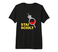 Stai Sciolt - Frase Napolitana Entre Ironia y Tradición Camiseta Premium