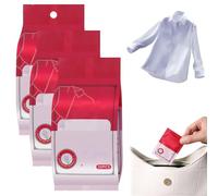 Stain Remover Wet Wipes,Clothes Stain Removal Wet Wipes,Individually Wrapped Cleaning Wipes,Emergency Clothing Stain Removal for Suitable for On Clothes, Shoes, And Bed Sheets (60pcs)