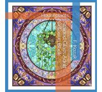 Stained Glass Adult Coloring Book: Houseplants