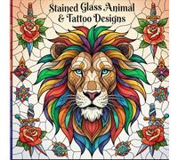 Stained Glass Animal & Tattoo Design