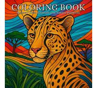 Stained Glass Animal Wonders: A Coloring Book of Intricate Wildlife Designs Inspired by Stained Glass Art