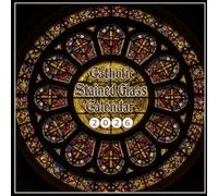 Stained Glass Catholic Calendar 2026: Discover twelve months of stunning holy images, with complete feast days and solemnities.