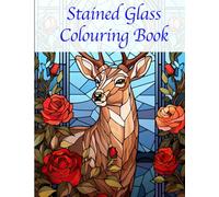 Stained Glass Colouring Book