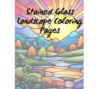 Stained Glass Landscape Coloring Pages