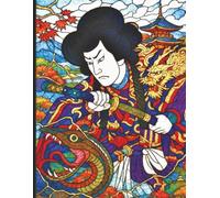 Stained Glass Samurai Notebook: A Bold Japanese Warrior Journal with Artistic Flair