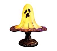 Stained Glass Style Halloween Pumpkin Table Lamp - Vintage '-Lantern