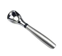 StainIess - Cucharas de acero para helados de cocina, utensilios de postre, cuchara de metal para helados, cuchara de acero inoxidable, cucharas de alimentos duraderas