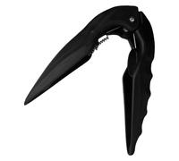 Stainless Nutcracker Tool - Heavy Duty Manual Peeler, Fast Chestnut and Walnut Cracker | Easy Grip Stainless Steel Opener for Pecan, Hazelnut, or Chestnut | Kitchen Gift for Adults, Elderly