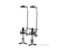 Stainless Steel 2 Bottle Optic Wall Mount Dispenser Bar Butler for Alcoholic Drinks Spirits - Vodka, Whiskey, Rum, Gin,-Useful Banmo