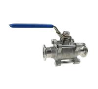 Stainless Steel 304 Vacuum Ball Valve 2-way Manual ISO-KF Flange KF25
