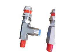 Stainless Steel 316 Pressure RELIEF VALVE 20-6000psig Adjustable 1/4" 3/8" 1/2" Male NPT to Female NPT Safety replace Swagelok(MALE_CP 115-215 PSIG)