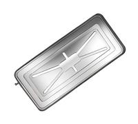 Stainless Steel Air Conditioner Condensate Drain Pan - Drip Tray Water Collector with 2m Drain Pipe for Split AC - Metal Tray