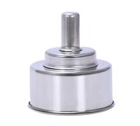 Stainless Steel Alcohol Burner, Lab Spirit Lamp, 200 Ml (6.7 Oz)