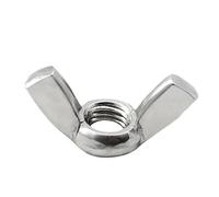 Stainless Steel and Zinc Plated Wing Nuts | Stainless/Zinc M3-M12 for Tool-Free Hand Tightening(Zinc Plated Steel,M10 x10pc)