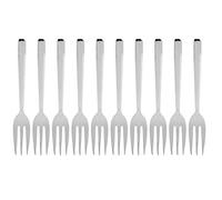 Stainless Steel Appetizer Forks | 12 - Piece Mirror Polished Dessert/Salad/Fruit Forks | Food Grade 316 Tarnish - Immune & Sturdy | Multi - Use Tasting Set for Parties & Daily