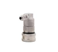 Stainless Steel Ball Lock Disconnect Connector Gas/Liquid 1/4"Barb & 1/4"MFL(Liquid Thread)