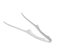 Stainless Steel Barbecue Tongs | Non - Stick Food Clamp for Grilling/Baking/Serving | Heat Tolerant Kitchen Utensil with Strong Grip, 25.5cm