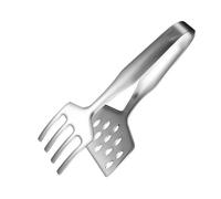 Stainless Steel Barbecue Tongs - Perfect Grip For Grilling | Heavy-Duty Steak Tongs For Outdoor Activities | Førv Steāk BBQ Fried Fish, Heat-Resistant Locking Mechanism Rust-Proof