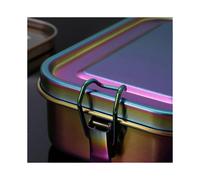 Stainless Steel Bento Box Leakproof Kids Lunch Box with Removable Divider for School & Work