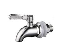 Stainless Steel Beverage Dispenser Replacement Faucet Tap for Homebrew Barrel Ferment Wine Beer Spig