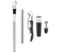 Stainless Steel Bottle Cooler Stick, Bottled Drinks Cooling Sticks Set, Wine Bottle Freezer Stick, Wine Chillers Stick, Cooling Stick for Beer, Beer Cooler Stick, Wine Chilling Stick, Drink Cooling