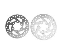 Stainless Steel Brake Disc Rotor 110mm & 120mm Set | High Strength Replacement for Robust Braking | Friction Protected Disc Brake for Bikes/Scooters/E - Bikes | Easy