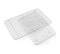 Stainless Steel Cake Mesh Grid Cooling Baking Rack Nonstick Biscuit Bread Cookie BBQ Holder Shelf Kitchen Pastry Accessories